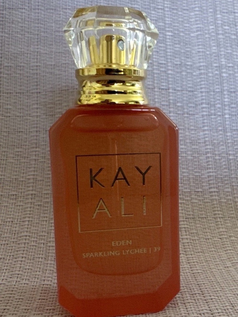KAYALI Eden Sparkling Lychee Perfume Bottle NWOB #summer #luxury #violet